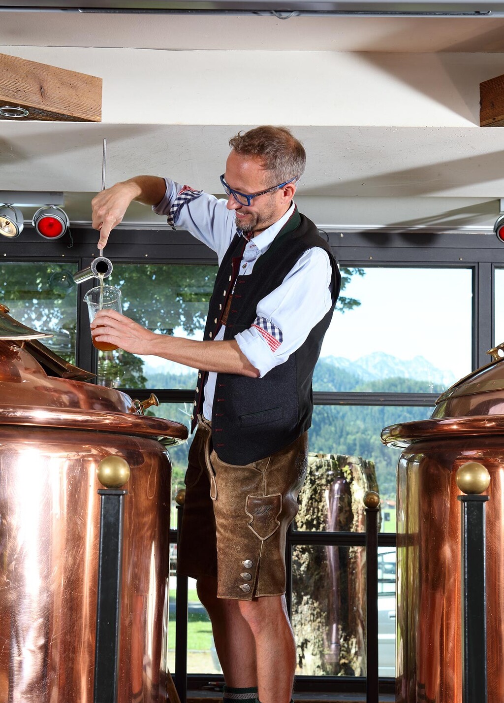 Das Bier aus dem Dorf 
der Königsschlösser